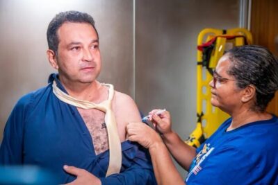 Deputados e servidores são vacinados contra a influenza na Assembleia Legislativa