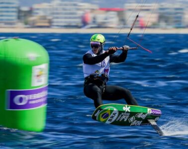 Bruno Lobo fica em 6º na Copa do Mundo de kitesurf na Espanha