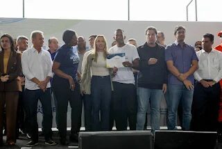 Celina Leão participou do QualificaDF Móvel, que capacitou 580 profissionais e ampliou a conexão com o mercado de trabalho.