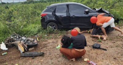 Motociclista morre em acidente entre São Benedito do Rio Preto e Urbano Santos