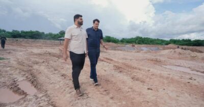 Orleans Brandão visita obras estaduais em Itapecuru-Mirim e defende parceria durante agenda na cidade