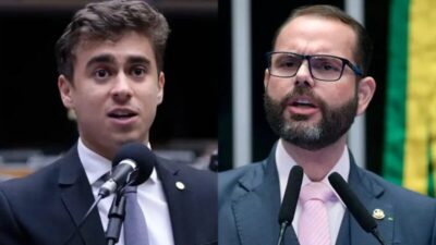 Atacado por Nikolas no zap, senador reage: ‘Homem que é homem chama de vagabundo olho no olho’