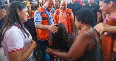 Governador Carlos Brandão visita municípios afetados pelas fortes chuvas