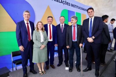 Governo maranhense acompanha posse do novo ministro das Relações Institucionais do Governo Federal