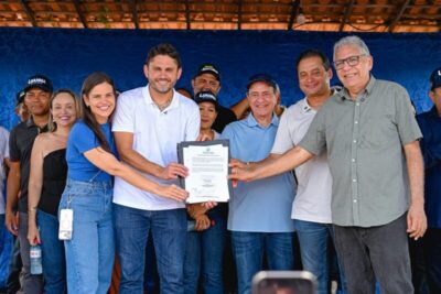 Juscelino e Luanna Rezende comandam grande agenda de obras e anúncios em Vitorino Freire