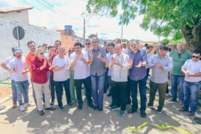 Governador inaugura e visita obras de mobilidade e saúde em Corrente que somam R$ 4 milhões em investimentos
