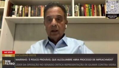 Líder da oposição no Senado critica atuação política de Dino no STF