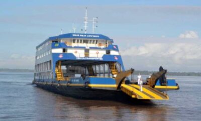 Ferryboat São Gabriel entrará em manutenção nesta terça-feira e passageiros temem novo caos na travessia entre Ponta da Espera e Cujupe