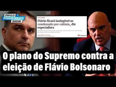 Esse é o Plano do Supremo Tribunal Federal Contra a Eleição de Flávio Bolsonaro