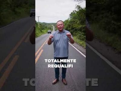 BRANDÃO ENTREGA 80 KM DE REQUALIFICAÇÃO DA MA-106, MELHORANDO ACESSO AO CUJUPE NA BAIXADA