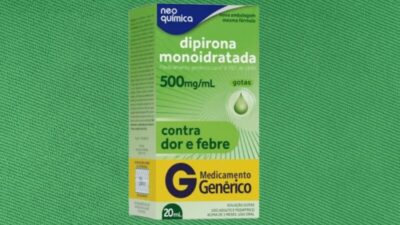 Lote de dipirona é suspenso pela Anvisa e medicamentos manipulados são restritos