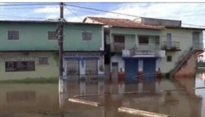 Rio Mearim sobe acima do nível de alerta e afeta famílias em Pedreiras e região