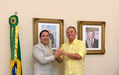 Prefeito André da RalpNet e governador Brandão discutem novos investimentos para Pinheiro