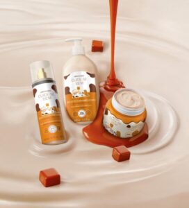 O Boticário transforma novo Cuide-se Bem Deleite Caramelizado em milkshake com parceria inédita com a Milky Moo