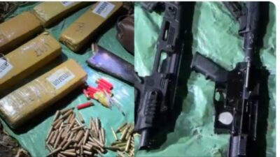 Polícia apreende fuzis e mais drogas em sítio de Caxias