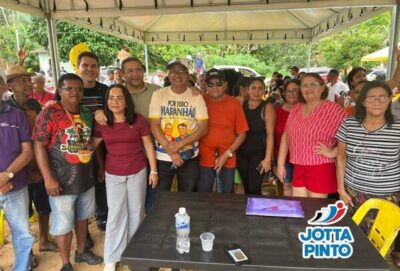 Deputado Jota Pinto, e sua equipe participam de Ação Social no Povoado Fátima na cidade de Morros!
