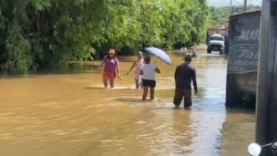 Cheia do Rio Mearim provoca alagamentos em Pedreiras e Trizidela do Vale
