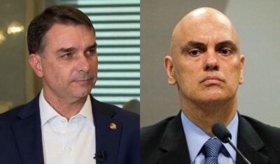 Moraes abre ação contra Flávio Bolsonaro por acusação de calúnia a Lula