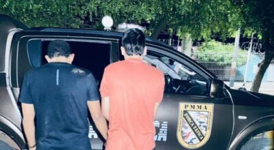 Dupla é presa suspeita de porte ilegal de arma, tráfico e direção perigosa em Balsas
