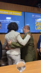 Astro de Ogum acompanha posse de Esmênia e aponta expectativa por novo diálogo institucional