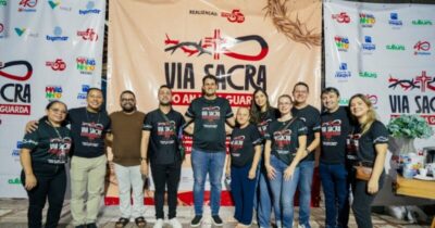 Orleans Brandão prestigia Via Sacra do Anjo da Guarda e destaca força do espetáculo para a cultura maranhense