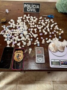 POLÍCIA CIVIL PRENDE MULHER POR TRÁFICO DE DROGAS EM BACABAL