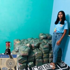 Titulo: Comunidade de Pedrinhas recebe evento do grupo amigos solidários de Araioses, homenagem ao trabalhador!