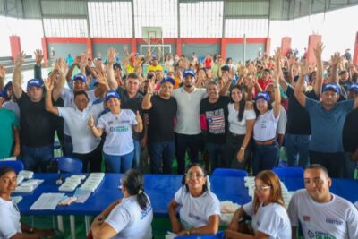 Deputado Osmar Filho leva programa de saúde ocular a Cajari e Viana