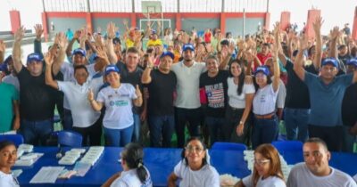 Deputado Osmar Filho leva programa de saúde ocular a Cajari e Viana