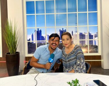 William Santos participa de programas de Mara Maravilha, Cariúcha e Sônia Abrão em São Paulo