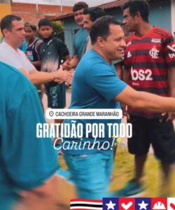 Gleydson Resende é recebido com festa pela população de Cachoeira Grande-MA