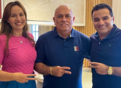 Josimar e Detinha recebem prefeito de Aldeias Altas para alinhamento político e desenvolvimento regional