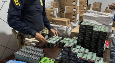 PRF apreende quase 50 mil munições em operação na BR-226 em Grajaú (MA)