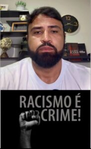 Jornalista Luís Pablo registra ocorrência após sofrer ataque racista nas redes sociais