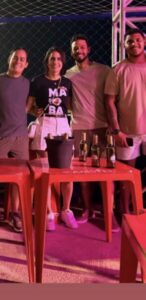 Foto-fofoca: Mariana Brandão investe no “corpo a corpo” em Paço do Lumiar