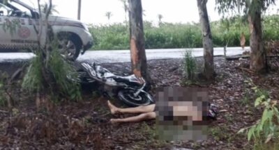 Acidente na BR-135 deixa jovem morto e mulher em estado grave em Santo Antônio dos Lopes