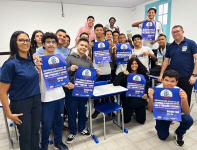 Iema recebe ação de conscientização sobre exploração sexual e canais de denúncia