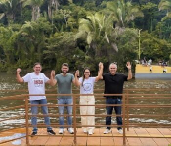 Prefeita Leide acompanhada de Pedro Lucas e Júnior Viana entrega obras importantes e marca novo momento em Governador Archer