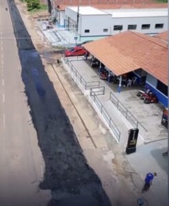 Prefeito Fernando Pessoa da início a recuperação asfáltica da Avenida Seabra de Carvalho em Tuntum