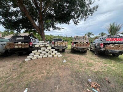Operação encontra mais 600 kg de drogas enterradas em sítio em Caxias