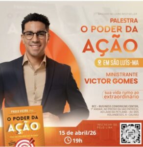 Palestra : O Poder da Ação – Jornal Pequeno