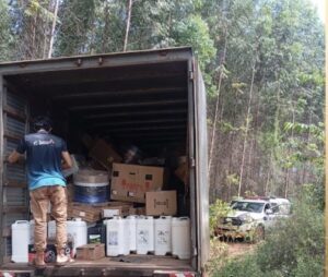 Polícia recupera R$ 200.000 em cargas roubadas de caminhão baú nas proximidades de Imperatriz