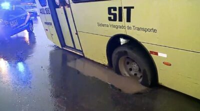 Chuva intensa nesta quinta provoca alagamentos e transtornos em São Luís