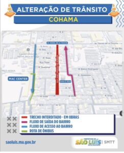 Avenida de acesso à Daniel de La Touche será interditada hoje