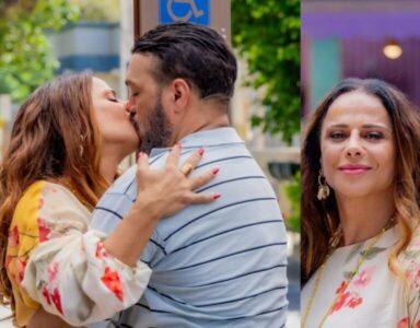 Viviane Araújo e Belo se reencontram em ‘Três Graças’ se reconciliam como Misael e Consuelo