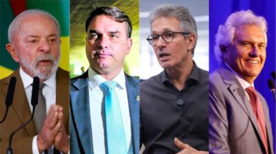 Lula lidera 1º turno, mas empata tecnicamente no 2º com Flávio, Zema e Caiado, aponta BTG/Nexus