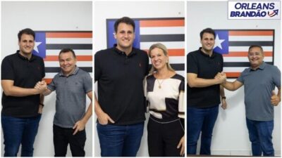 Orleans segue recebendo apoio de prefeitos e lideranças do MA