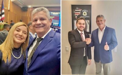 Prefeito Walace Azevedo, participa da posse dos deputados estaduais eleitos e manifesta desejo de contar com parlamentares para trabalhar por Icatu