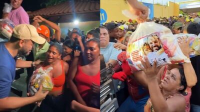 Justiça do Maranhão suspende distribuição de peixes e cestas básicas após prefeito colocar seu rosto nas embalagens