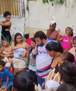 Joeberth Silva, representando Astro de Ogum e Ana do Gás, realiza grande ação solidária com doações na Semana Santa
